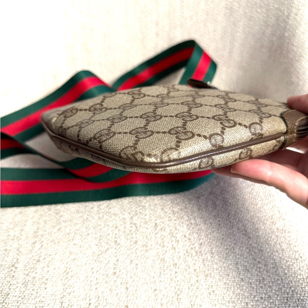 Authentic Gucci crossbody bag brown monogram coated canvas - Picture 10 of 15